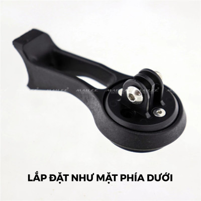 Giá Đỡ Đồng Hồ Xe Đạp Tay Lái 1 Lỗ (như hình) dành cho xe Đường Trường, Tương Thích Nhiều Loại Đồng đồ đo, Dễ Lắp Đặt Và Chắc Chắn, Chất liệu Nhựa ABS cứng - Mai Lee