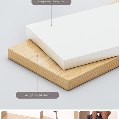 Tủ giày thông minh 3 cánh lật tiết kiệm diện tích gỗ mdf phủ melamin chống xước thương hiệu IGA - Gp20