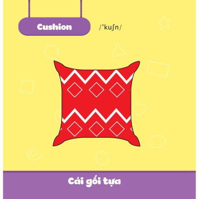 Sách - Từ Vựng Song Ngữ Việt Anh Cuốn 2 - Hình Khối Và Đồ Vật - Megabook