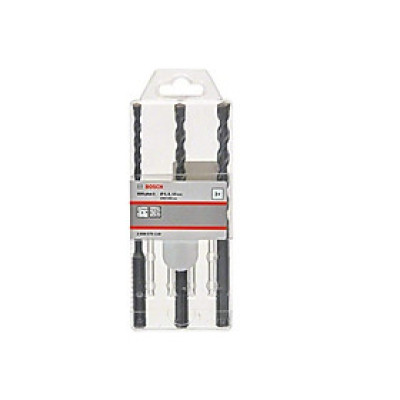 BỘ 3 MŨI KHOAN SDS+ PLUS 1 (6/8/10*160MM) (MỚI) BOSCH 2608579118 - HÀNG CHÍNH HÃNG