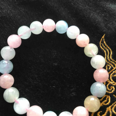 CHIẾC VÒNG TAY ĐÁ BERRY NHIỀU MÀU SIZE 9LY ĐẸP NỮ TẤT CẢ CÁC MỆNH 