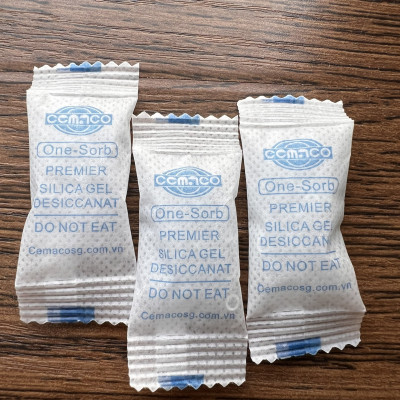 Gói Hút Ẩm CemacoSG Hộp hút ẩm 60 gói x 3g đạt tiêu chuẩn ISO 9001:2015 Hàng Chính Hãng