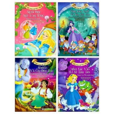 Sách Song Ngữ Anh Việt - Người Đẹp Ngủ Trong Rừng - Tân Việt Books