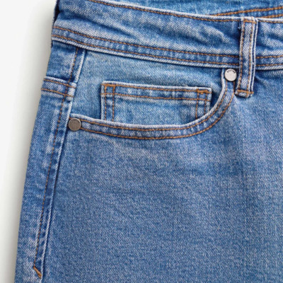 Quần jean nam Form Slim ( Màu Xanh đậm và Xanh nhạt) - RT 10S25DPA004 | ROUTINE CÀ MAU