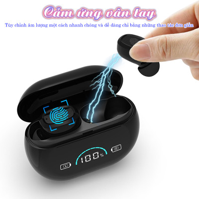 Máy trợ thính không dây Funmic EN-IA006A Có hộp sạc hiện đại