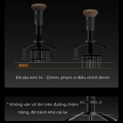 Combo dụng cụ pha espresso Wood charm series Feepie