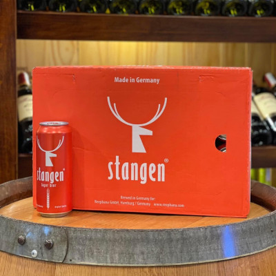 Bia Stangen Lager Beerr 5.4% - Thùng 24 lon 500ml