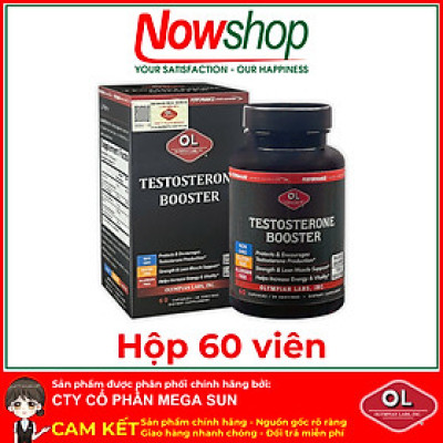 Testosterone Booster Olympian Labs hộp 60 viên tăng cường sinh lý cải thiện sức khỏe nam giới