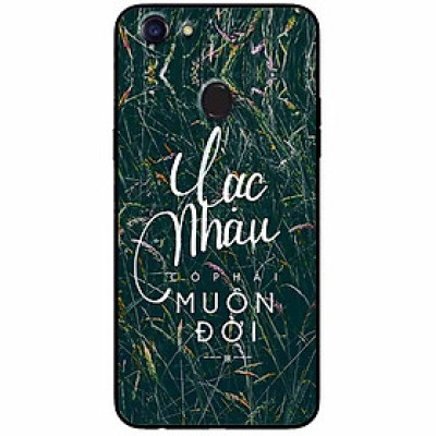 Ốp lưng in cho Oppo F5 Youth Mẫu Lạc Nhau
