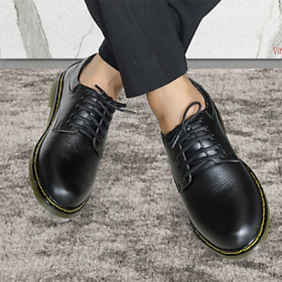 Giày da nam đế doctor  Trường Hải da bò cao cấp GN0589