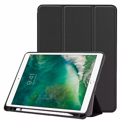 Bao Da TPU Dành Cho iPad Air/ Air2/ Pro 9.7inch/ The New 2017/ 9.7inch 2018 Có Smart Cover Và Khe Đựng Bút Cảm Ứng - Hàng Nhập Khẩu
