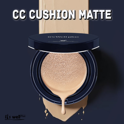 Kem Phấn Nước Trang Điểm Kiềm Dầu  Và Dưỡng Trắng Da Phong Cách Hàn Quốc (tặng 02 lõi phấn)