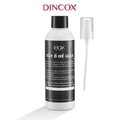 Gel Tẩy Ố Đế Giày Và Các Chi Tiết Cao Su Chuyên Dụng 100ml Dincox X Matteo Chính Hãng
