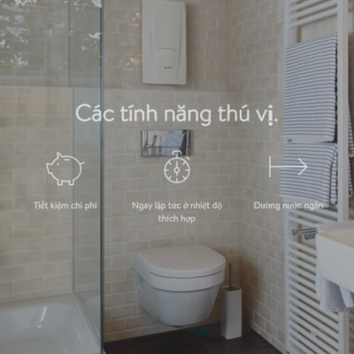 Máy nước nóng tức thì E-comfort DBX Next - Hàng chính hãng 