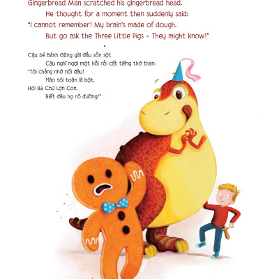 CHÚ KHỦNG LONG THAM ĂN: GIẢI CỨU CÔNG CHÚA - BÀI HỌC VỀ LÒNG DŨNG CẢM