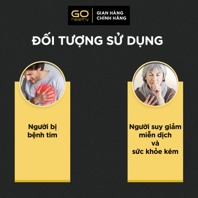 GO CO Q10 160MG 30 VIÊN - Viên uống bổ tim nhập khẩu chính hãng GO Healthy New Zealand