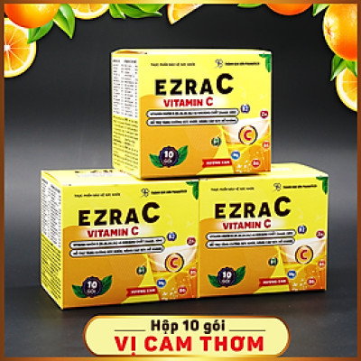 Thực Phẩm Bảo Vệ Sức Khỏe EZRA C - Hỗ trợ nâng cao sức đề kháng , phòng chống dịch Covid  – Thích hợp cho những người hoạt động thể thao