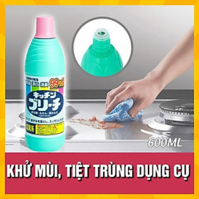 Nước tẩy đa năng nhà bếp Mitsuei Bleach 600ml