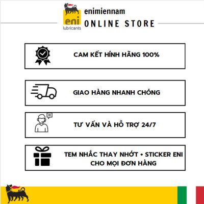 (HCM) Nhớt Eni I-Ride Scooter MA2 5W40 full tổng hợp