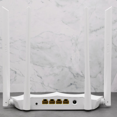  Router Wifi Chuẩn AC1200 Tenda AC5 V3 Trắng - Hàng Chính Hãng