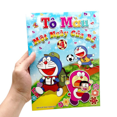 Sách - Tô Màu - Một Ngày Của Bé - Tập 3 (Tái Bản)