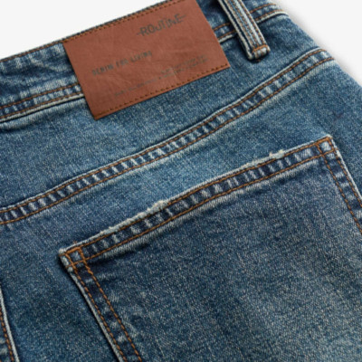 Quần jeans nam ROUTINE form Slim Fit- 10F24DPA003 | LASTORE MENSWEAR