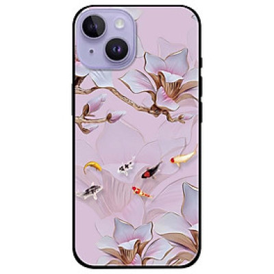Ốp lưng dành cho Iphone 14 - Iphone 14 Plus - Iphone 14 Pro - Iphone 14 Pro Max - Tranh Hoa Và Cá