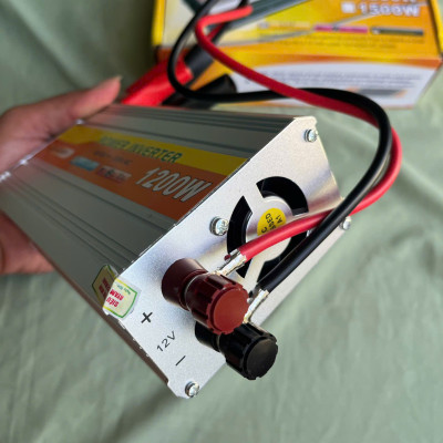 Biến Tần Kích 12V Sang 220V Công Suất 1200W Loại Tốt Siêu Bền– Giải Pháp Dự Phòng Khi Mất Điện đèn led