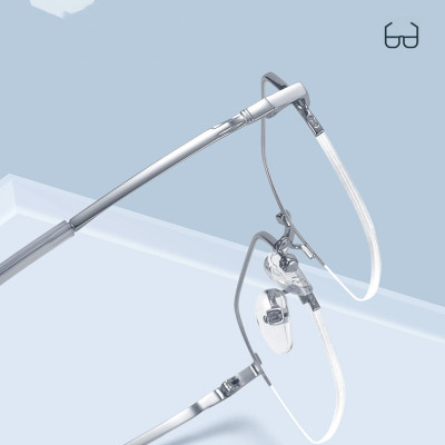 KAVI 211 - Kính Đổi Màu Khi Ra Nắng Gọng Kim Loại Nửa Viền Cao Cấp Dáng Lục Giác