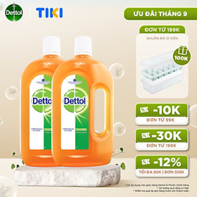 Combo 2 dung dịch diệt khuẩn 1L