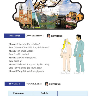 Tiếng Việt Cho Người Nước Ngoài - Chương Trình Sơ Cấp - Tái Bản Lần 1 (Kèm CD)