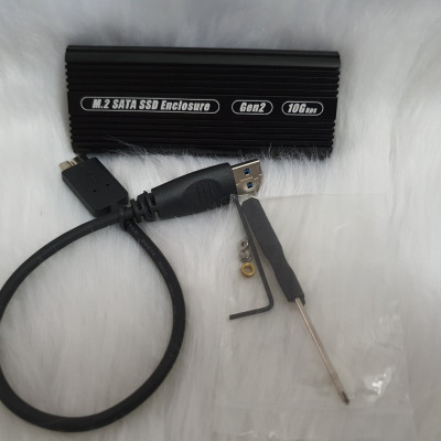 Hộp box chuyển ổ cứng laptop M2 ra ổ cứng di động, giao tiếp ra USB 3.0 - biến ssd thành ổ cứng di động - Hàng chính hãng