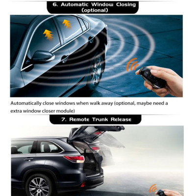 Bộ chìa khóa thông minh START-STOP điều khiển từ xa OVI dành cho ô tô Toyota, Honda, Hyundai, Nissan, Ford, Kia, Mazda, Mitsubishi, Chevrolet, VinFast