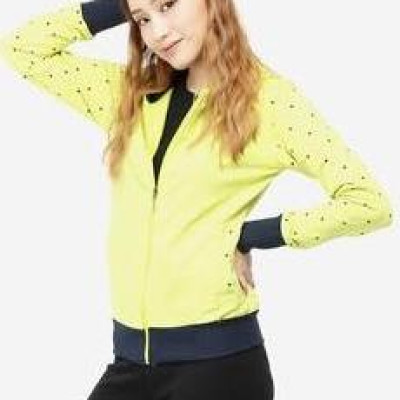 Áo Khoác Nữ Chấm Bi Phúc An 4033_xanhChuoi