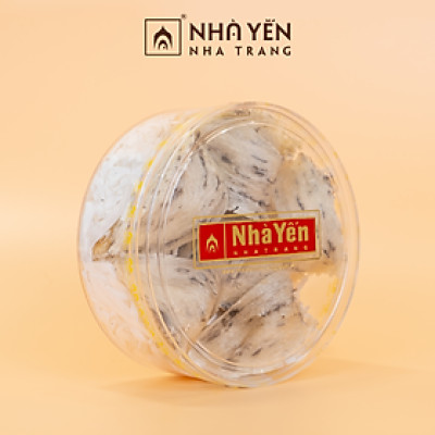 Tổ Yến Trắng Thô - Nhà Yến Nha Trang - Loại Chất Lượng 59 - Hộp 100 Gram - Tổ Yến Nguyên Chất - Tổ Yến Thô - Hàng Chính Hãng