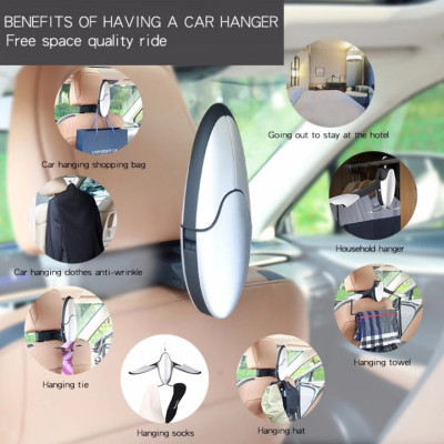 Móc treo quần áo trên ô tô cao cấp nhãn hiệu Joyart JY-187 - Hàng nhập khẩu