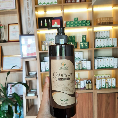 Gel lau sàn thảo mộc 500ml - Hoa Nén - vegan- Đuổi muỗi,  an toàn sức khoẻ