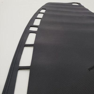 Thảm da Taplo vân carbon Cao cấp dành cho xe Hyundai Grand i10 2015-2019