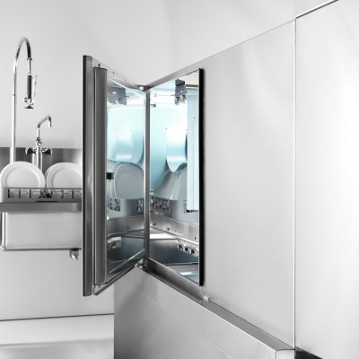 Máy rửa chén băng tải Winterhalter C50 M - Tráng đơn - Hàng Chính Hãng