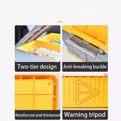 Thùng đựng đồ cốp xe ô tô xe hơi - Thùng đựng đồ ô tô gấp gọn đa năng dung tích 35L, 55L và 75L đa năng cho gia đình