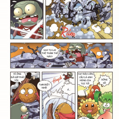 COMBO Trái Cây Đại Chiến Zombie - Thế Giới Khủng Long (Trọn bộ 12 tập)