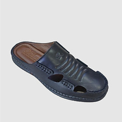 Dép Bít Mũi Nam HÀ NAM Da Bò Thật Cao Cấp GSB20117