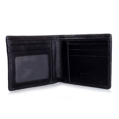 Ví nam da cá sấu màu đen HJ92201-04-07-10-16-19