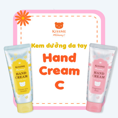 Kem Dưỡng Da Tay Dành Cho Bé Từ 06 Tháng Tuổi Và Làn Da Tay Nhạy Cảm Kissme Mommy (60 G)
