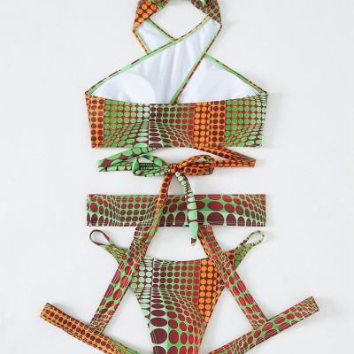 Bộ bikini 2 mảnh màu trơn có mút nâng ngực quyến rũ thời trang cho nữ