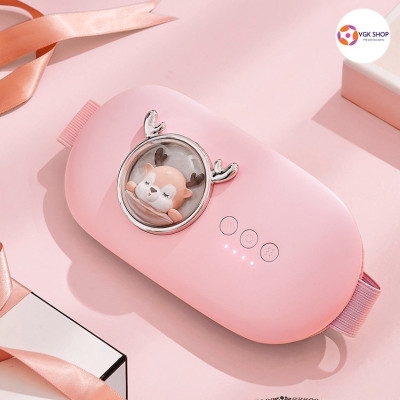 Đai Massage Bụng Kinh Chườm Nóng 5 Cấp Độ Giảm Đau Khi Đến Kỳ Kinh Nguyệt Cho Phụ Nữ