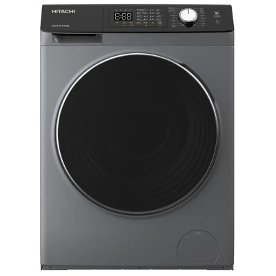 Máy giặt lồng ngang Hitachi Inverter 8.5Kg sấy 5Kg BD-D852HVOS - Hàng chính hãng