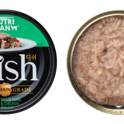 Pate cao cấp cho mèo Nutri Plan Dish 85g nhập khẩu Hàn Quốc