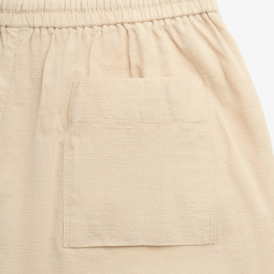 Quần Short Vải texture Lưng Thun Dây Rút Trơn Form Loose - RT 10S25PSH051 | ROUTINE CÀ MAU