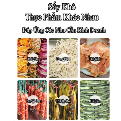 Máy sấy thực phẩm dung tích 210 lít, 22 khay thương hiệu Mỹ cao cấp Septree DBC-22A - Hàng Nhập Khẩu